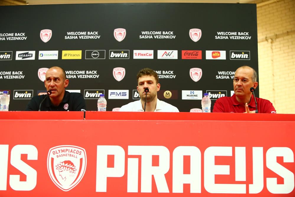 Ολυμπιακός - Σάσα Βεζένκοφ - Παρουσίαση Ολυμπιακός - Σάσα Βεζένκοφ - Παρουσίαση