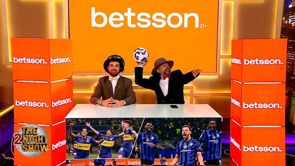 BETSSON SPORT NEWS – THE 2NIGHT SHOW – ΕΠΕΙΣΟΔΙΟ 08 – 10ος ΚΥΚΛΟΣ