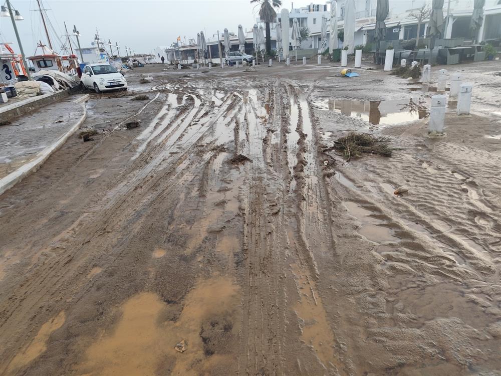 Πάρος - Κακοκαιρία