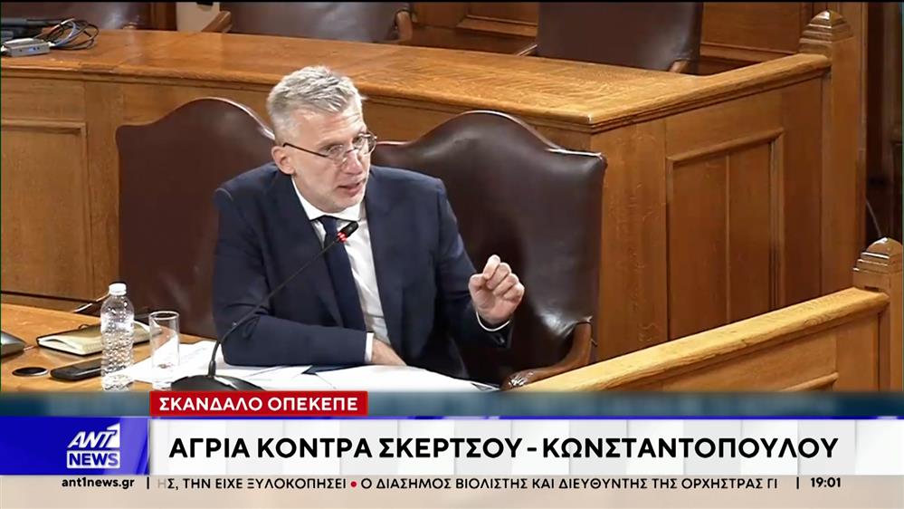 Μηνύσεις και εξώδικα ακολούθησαν την κατάθεση του Άκη Σκέρτσου στην Εξεταστική Επιτροπή για τον ΟΠΕΚΕΠΕ