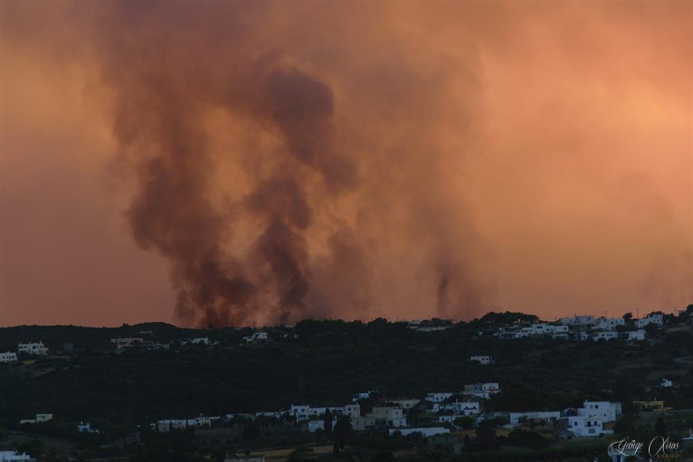 φωτιά - κύθηρα