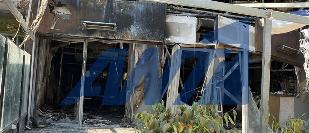 Καφετέρια κάηκε ολοσχερώς στο Μεταξουργείο