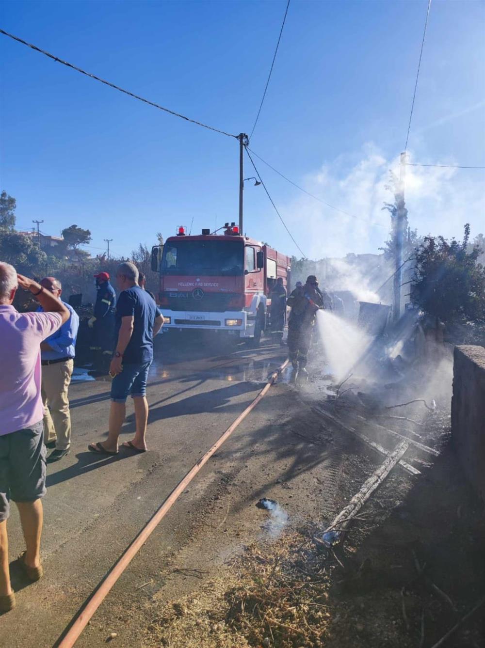 φωτια στη νεα μακρη φωτια στη νεα μακρη
