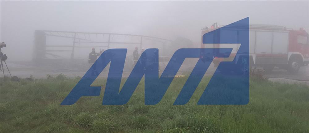 Φορτηγό συγκρούστηκε με ΙΧ στα διόδια Πολυμύλου