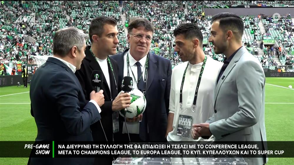 Οι Κ. Κατσουράνης, Σ. Παπασταθόπουλος και Θ. Θεοδωρίδης στον ANT1