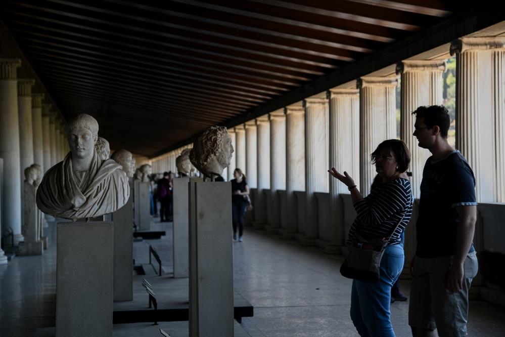 Αρχαία αγορά - Στοά του Αττάλου - Ναός του Ηφαίστου