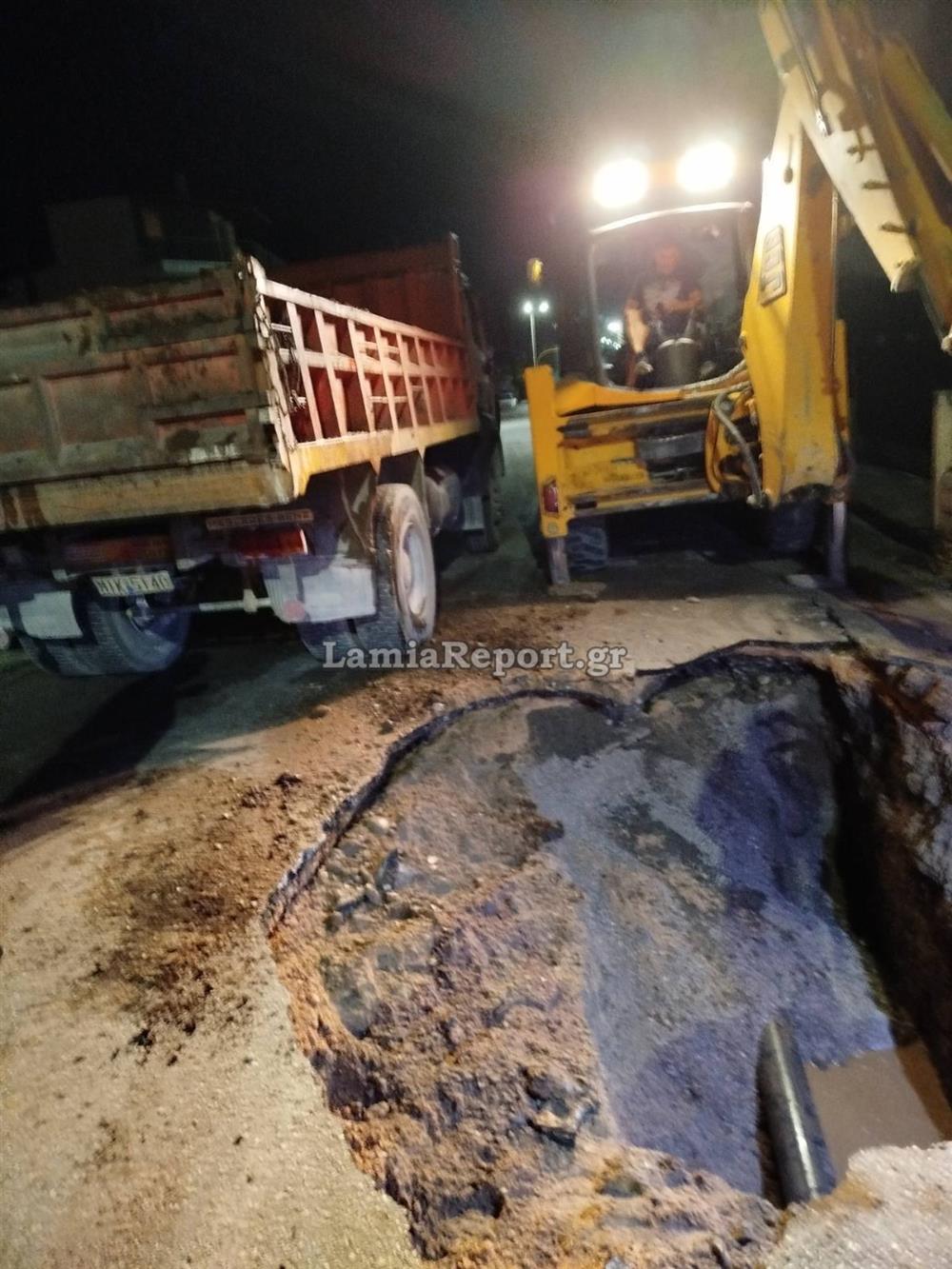 λαμια - πυροσβεστικο - ατυχημα λαμια - πυροσβεστικο - ατυχημα