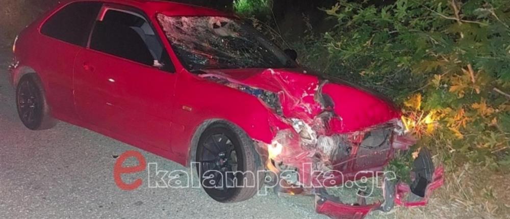 καλαμπακα τροχαιο