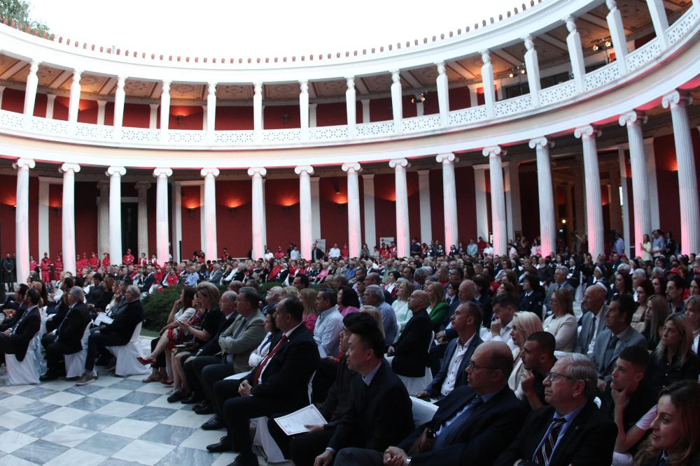 ΕΕΣ - ΕΚΔΗΛΩΣΗ ΓΙΑ 100 ΧΡΌΝΙΑ - ΒΡΑΒΕΥΣΗ ΓΕΩΡΓΙΟΥ ΚΑΙ ΓΡΗΓΟΡΙΑΔΗ