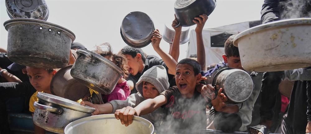Γάζα - παιδιά - Υποσιτισμός