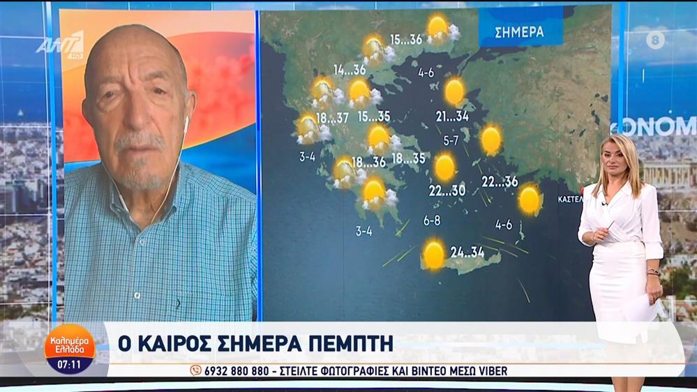Καιρός - Καλημέρα Ελλάδα - 03/07/2025