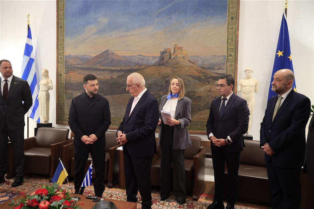 Νικήτας Κακλαμάνης - Βολοντίμιρ Ζελένσκι