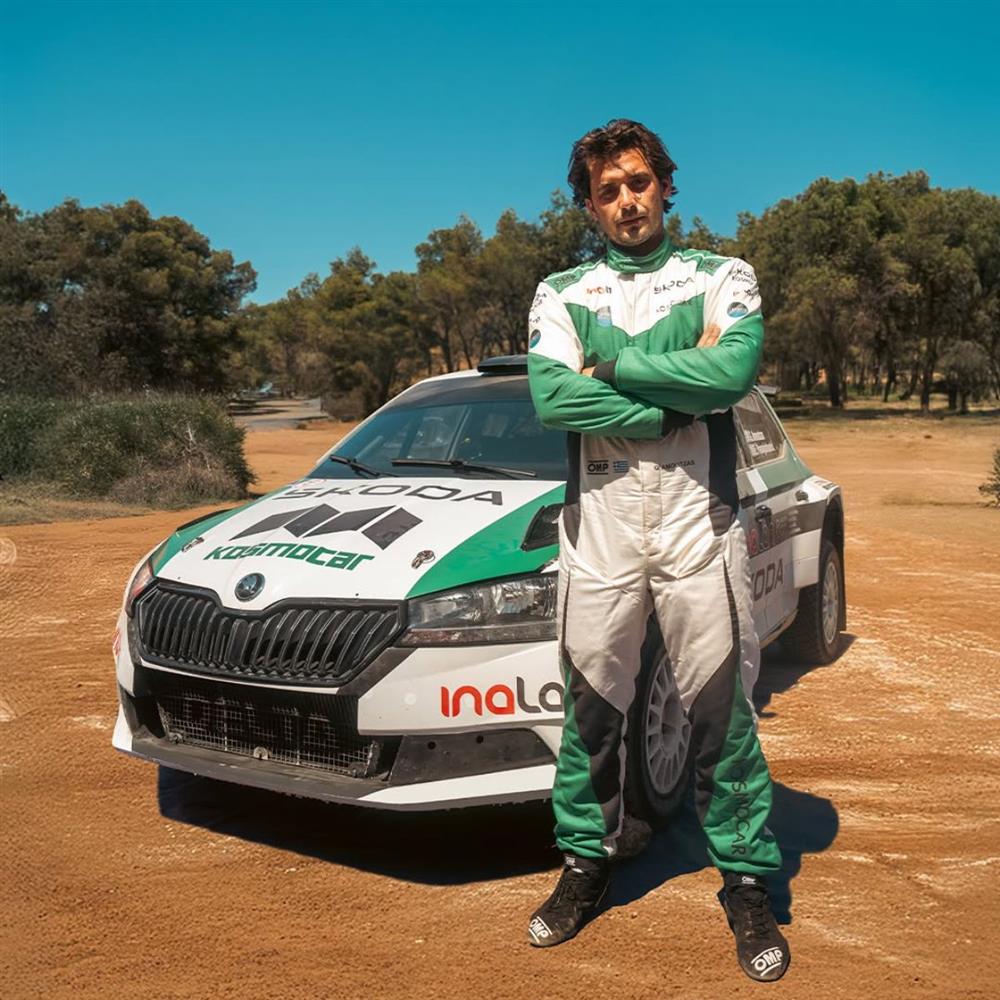 Γιώργος Αμούτζας: Ο συνοδηγός του, Ηλίας Παναγιωτούνης, μιλά για το σοκαριστικό ατύχημα στο Ράλλυ Ακρόπολις - "Είμαστε μια χαρά"