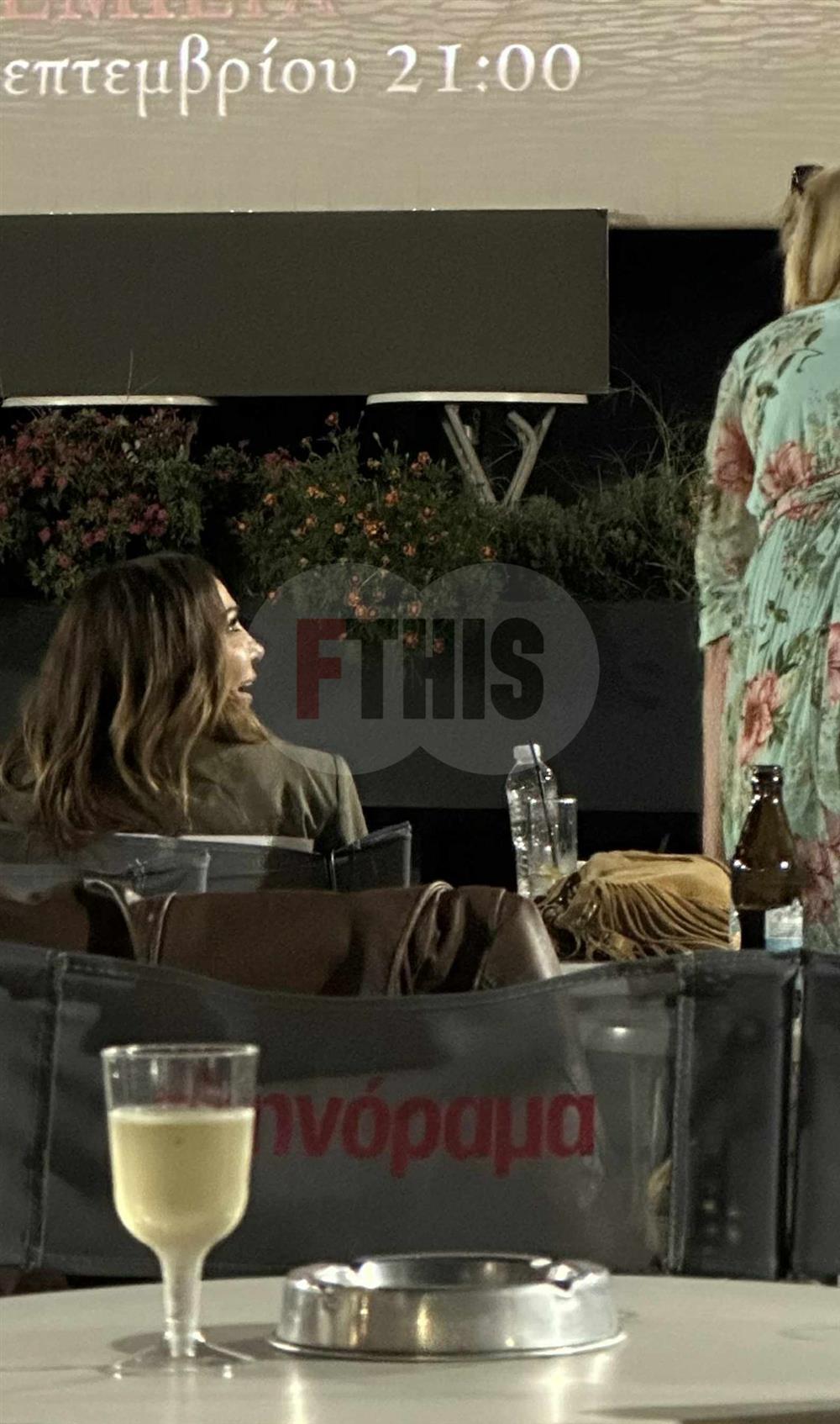 Δέσποινα Βανδή φωτο με Μπισμπικη