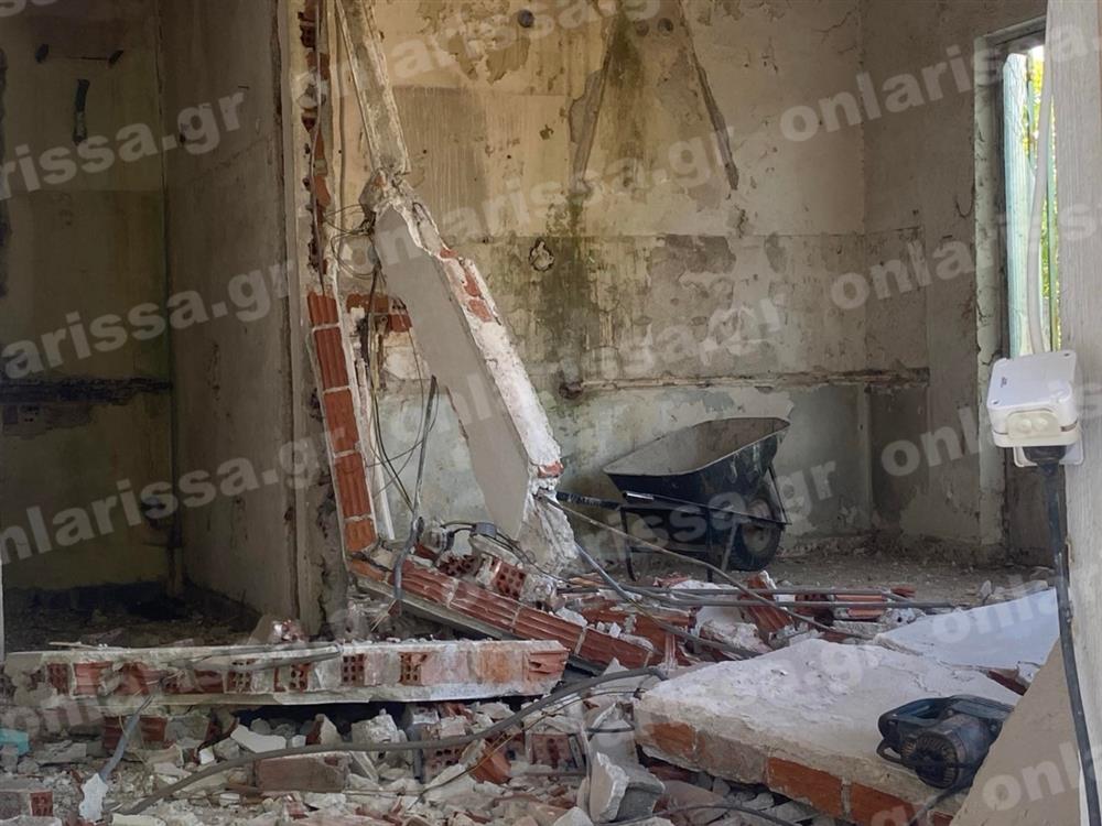 Λάρισα - Πυροσβέστης - Τοίχος Λάρισα - Πυροσβέστης - Τοίχος