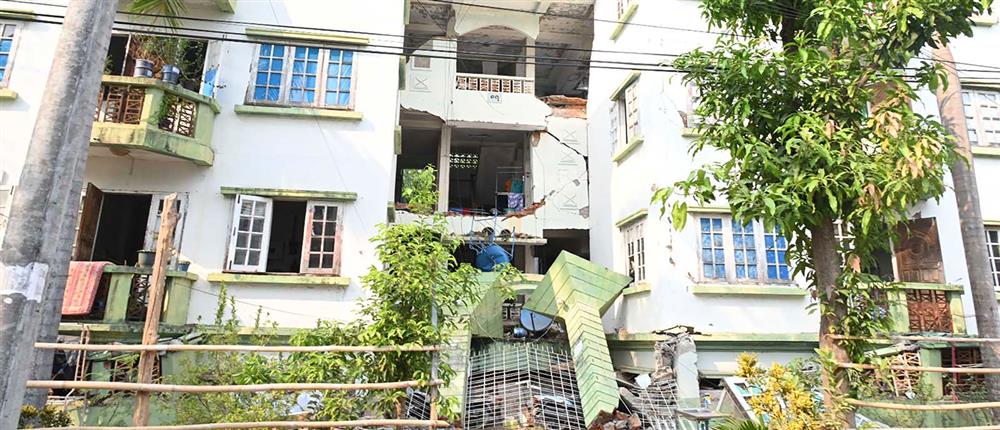 Μιανμάρ - σεισμός