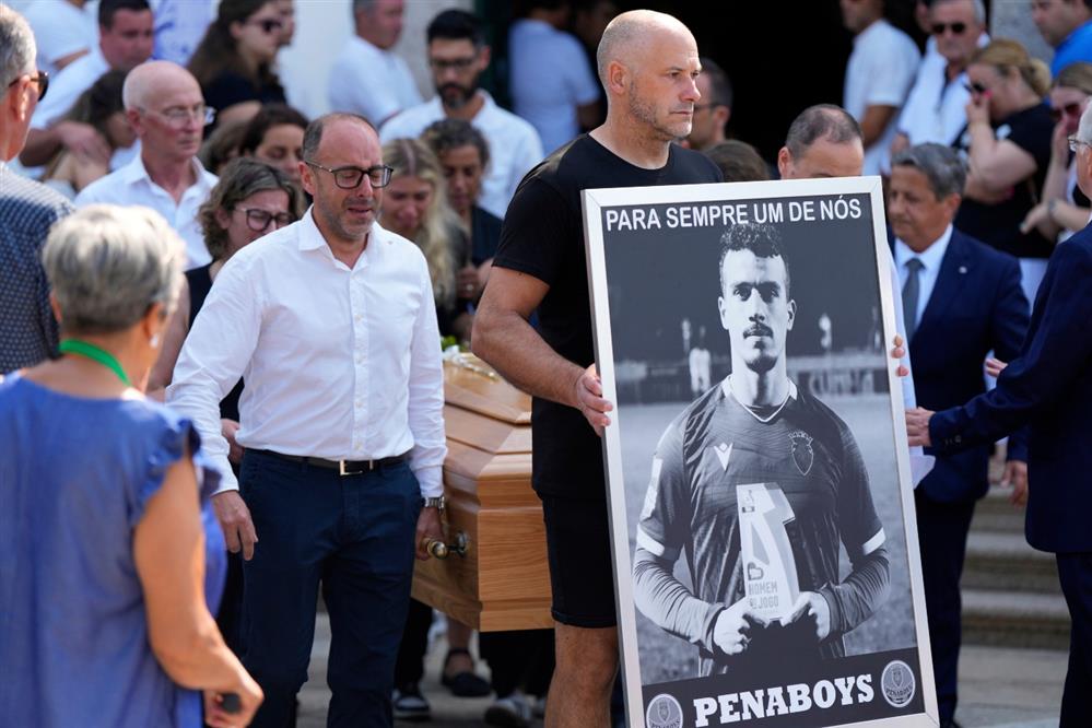 Ντιόγκο - Ζότα - Κηδεία - Ποδοσφαιριστής