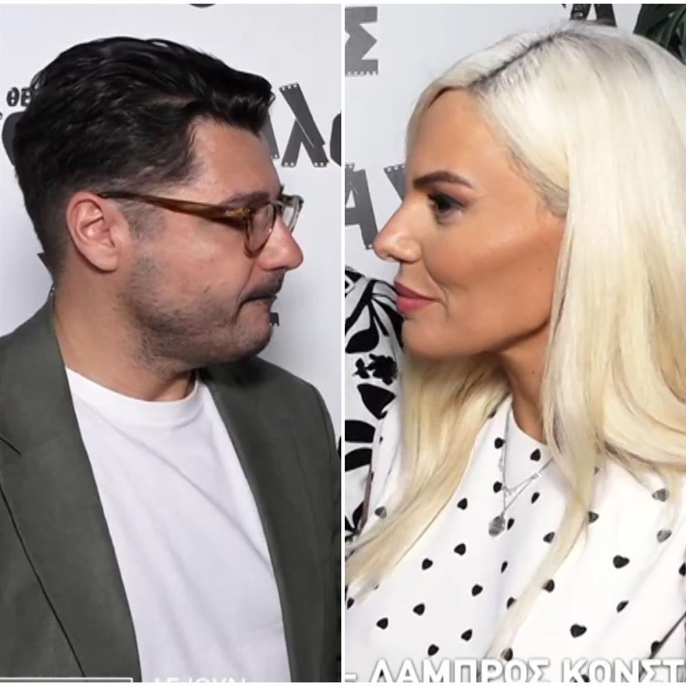 Λάμπρος Κωνσταντάρας & Ιωάννα Μαλέσκου: Η κοινή έξοδος μετά την ανακοίνωση της συνεργασίας τους - "Δε μας απασχολεί η πρώτη καλημέρα"