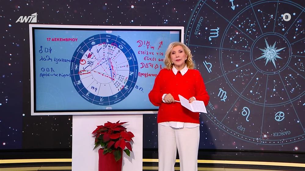 Αστρολογία με την υπογραφή της Λίτσας Πατέρα| Λέων (17/12/2025)

