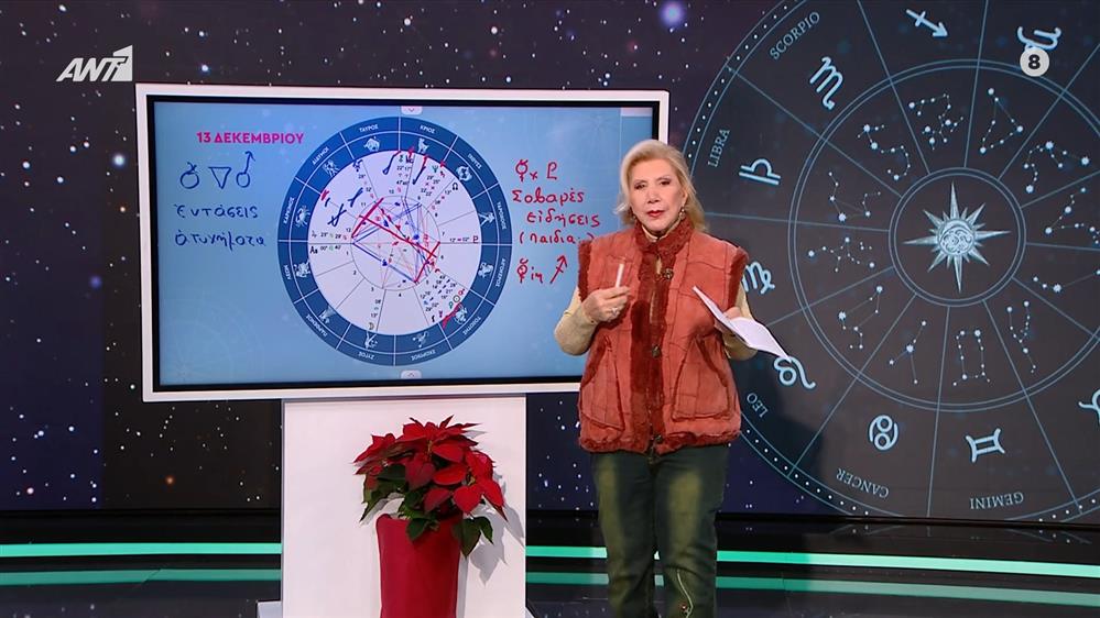 Αστρολογία με την υπογραφή της Λίτσας Πατέρα| Λέων (13/12/2025)

