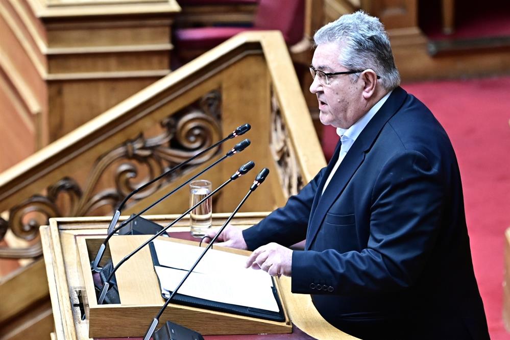 Τέμπη - Κουτσούμπας - Βουλή - ΚΚΕ Τέμπη - Κουτσούμπας - Βουλή - ΚΚΕ