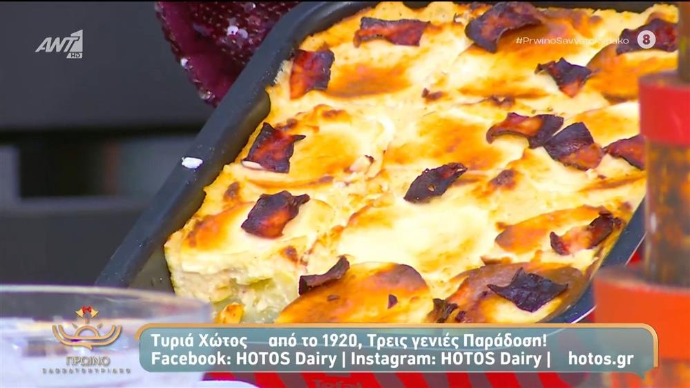 Σουφλέ πατάτας με φέτα – Πρωινό Σαββατοκύριακο – 28/12/2025