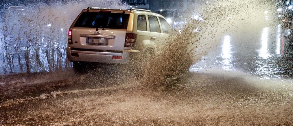 “Κακοκαιρία BYRON”: Που έπεσε η περισσότερη βροχή στην Αττική