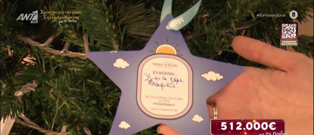Ο Χριστουγεννιάτικος Τηλεμαραθώνιος Αλληλεγγύης ΑΝΤ1 στηρίζει το "Make-A-Wish"
 Ελλάδος