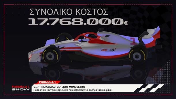 Formula 1: Ο... "τιμοκατάλογος" ενός μονοθεσίου