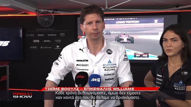 James Vowles και Alex Albon μιλούν αποκλειστικά στον ΑΝΤ1/ΑΝΤ1+