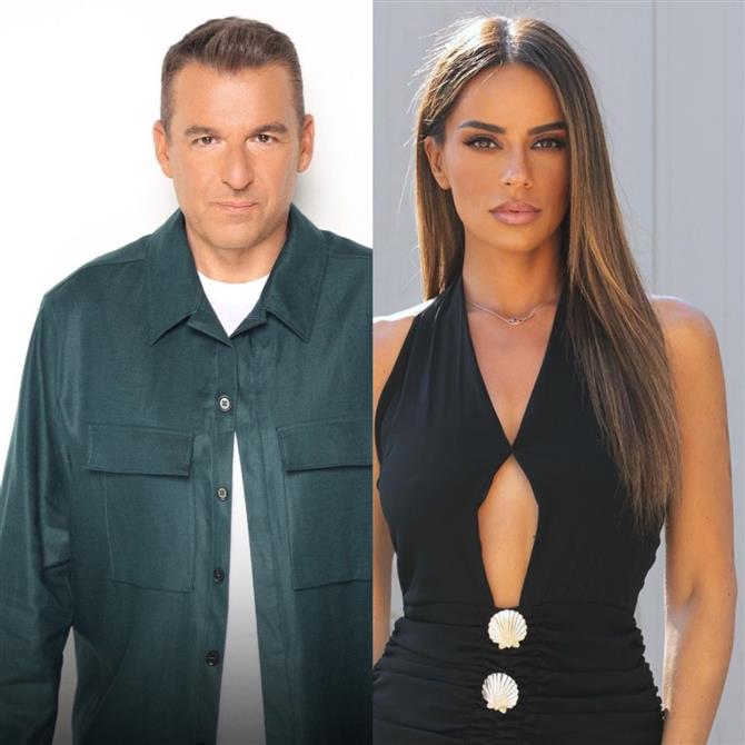 Γιώργος Λιάγκας - Μαρία Αντωνά: Βραδινή έξοδος στον Νίκο Οικονομόπουλο με τους συνεργάτες του "Πρωινού" του ΑΝΤ1