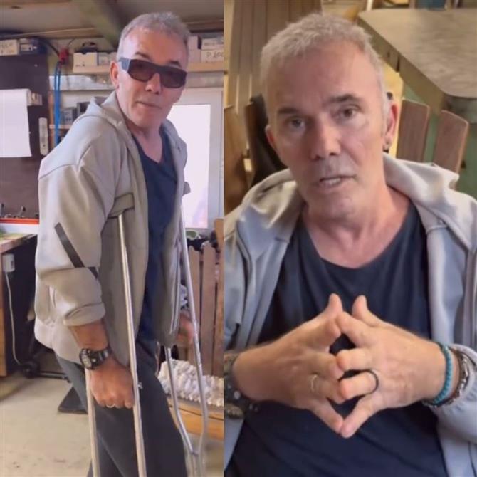 Ατύχημα για τον Στέλιο Ρόκκο: Aναβάλλει τις εμφανίσεις του o τραγουδιστής
