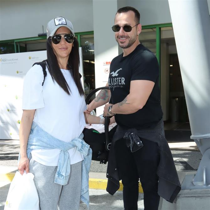 Ανθή Βούλγαρη: Η φωτογραφία αγκαλιά με τον νεογέννητο γιο της