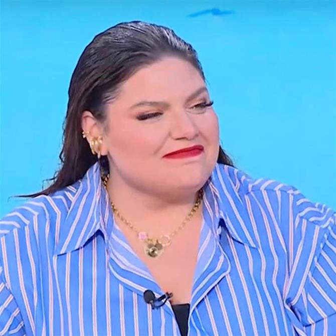 Δανάη Μπάρκα: Η on air συγκίνηση - "Ας με λένε βαρετή και γραφική"