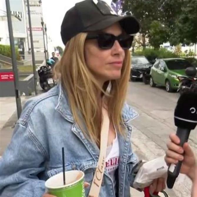 Ντορέττα Παπαδημητρίου: Η on camera αντίδρασή της σε ερώτηση για την κοινή εμφάνιση με τον Γιώργο Γεροντιδάκη
