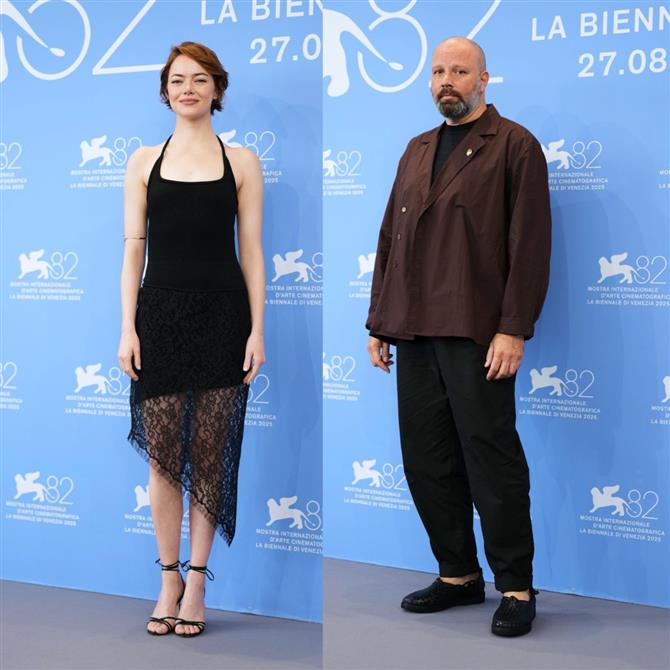 Φεστιβάλ Βενετίας 2025: Ο Γιώργος Λάνθιμος και η Έμα Στόουν κατέφθασαν στο κόκκινο χαλί (Φωτογραφίες)

