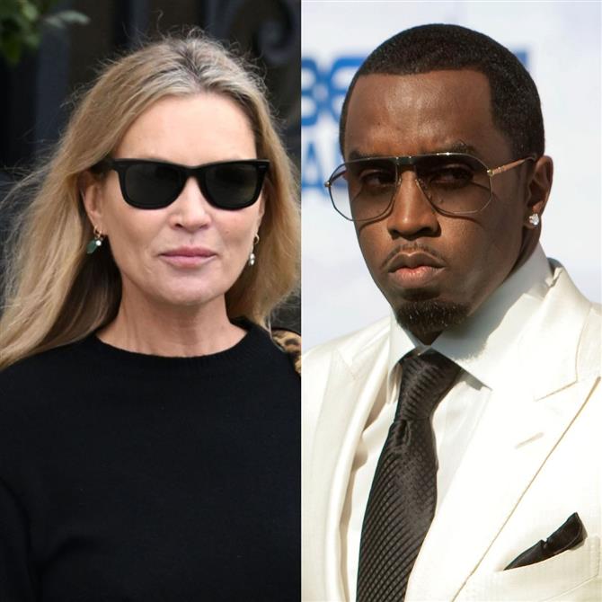 Κέιτ Μος: Η viral φωτογραφία από το 1999 με τον Diddy να κρατά χάπι δίπλα της
