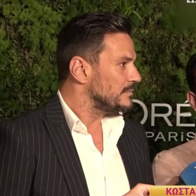 Ο Κώστας Τσουρός για το τηλεοπτικό του μέλλον: "Ακούω πράγματα και πολλές φορές μένω με το στόμα ανοιχτό"
