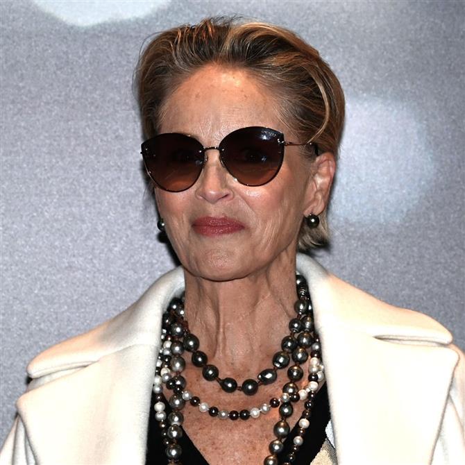 Στην Ελλάδα η Σάρον Στόουν - Η φωτογραφία με τον Γιώργο Καράβα