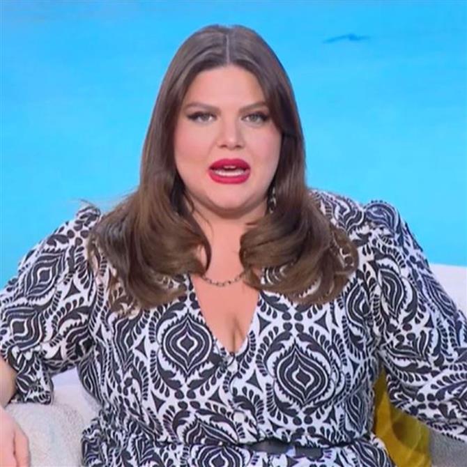 Δανάη Μπάρκα: "Ευγνωμονώ τους γονείς μου που αποφάσισαν να χωρίσουν"