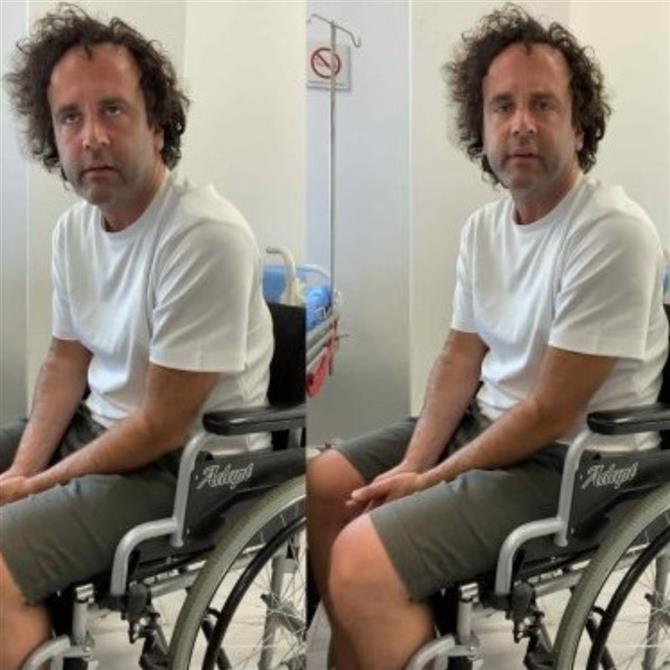 Ατύχημα για τον Ανδρέα Καραγιάννη – Τον παρέσυρε μηχανάκι