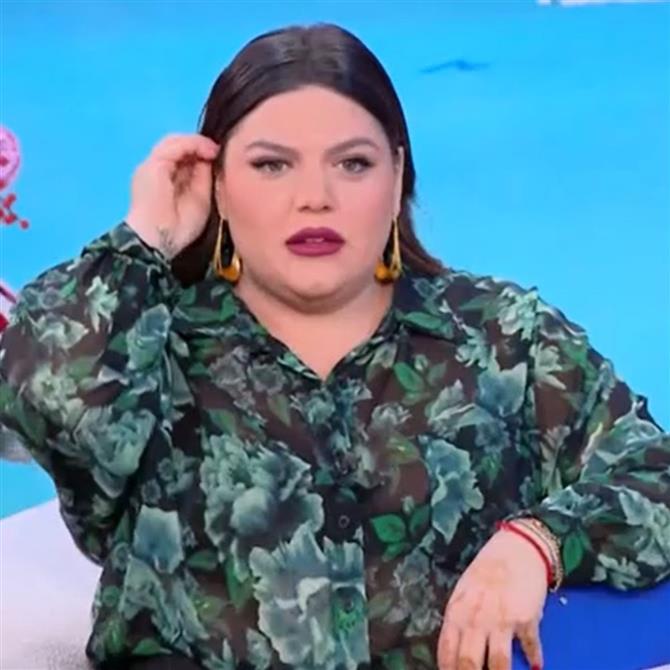 Δανάη Μπάρκα: Η αμηχανία στον αέρα της εκπομπής της και η αποκάλυψη για την προσωπική της ζωή