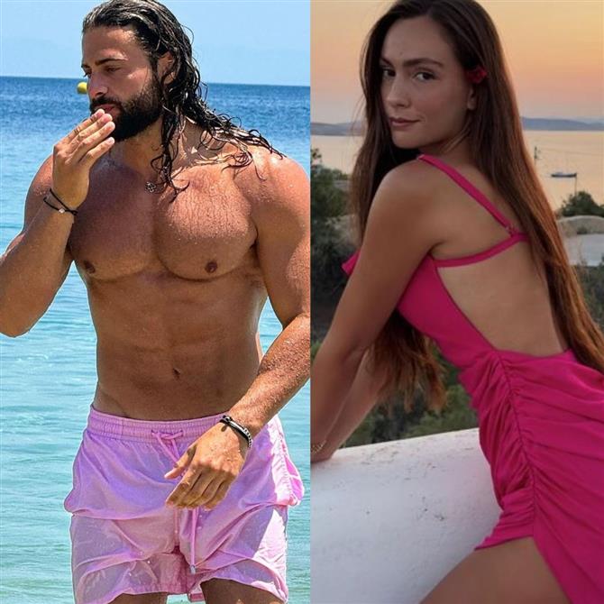 Κωνσταντίνος Βασάλος -  Μαρία Παπαγεωργίου: Μαζί στη Μύκονο! Το βίντεο από τη νέα ρομαντική τους απόδραση