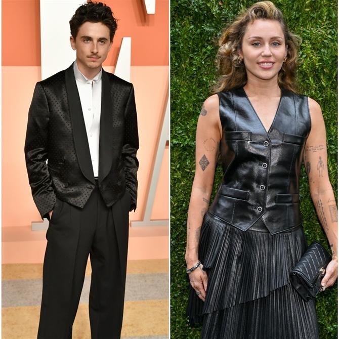 Τίμοθι Σαλαμέ - Μάιλι Σάιρους: Θα αποκτήσουν αστέρι στη Λεωφόρο της Δόξας στο Χόλιγουντ