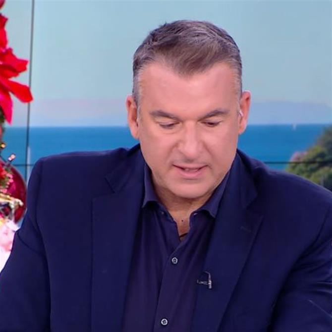 Γιώργος Λιάγκας: "Ήταν στο διπλανό τραπέζι, ήρθε και μου είπε ότι ακόμη περιμένει να πάρει τη δική της εκπομπή στο OPEN"