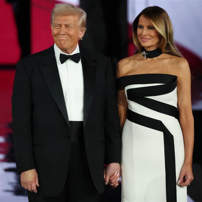 Μελάνια Τραμπ: Τo επίσημο πορτρέτο της πρώτης κυρίας των ΗΠΑ για τη δεύτερη θητεία της