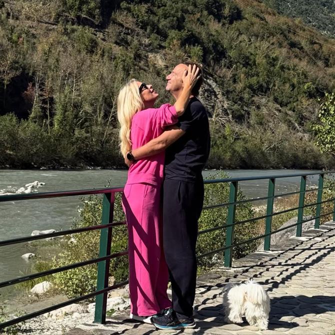 Ελένη Μενεγάκη - Μάκης Παντζόπουλος: Το ταξίδι για τα γενέθλια της παρουσιάστριας & ο προορισμός που επέλεξαν