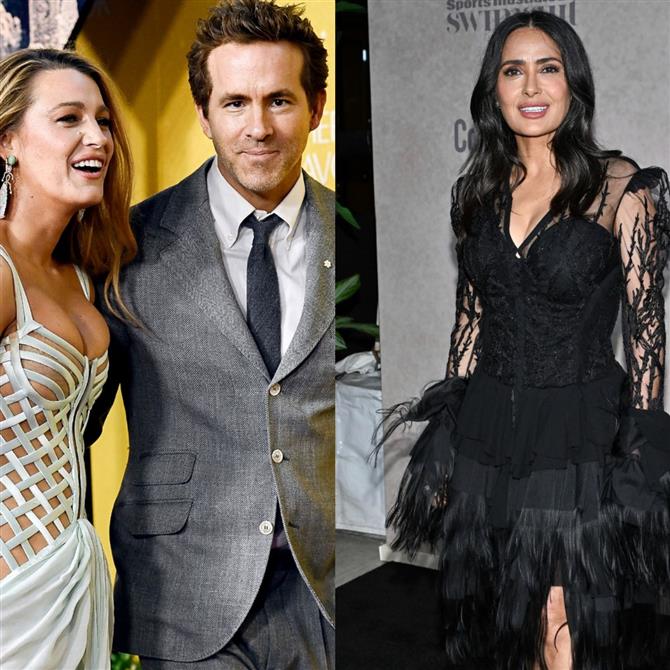 Σάλμα Χάγιεκ: Η ιδιαίτερη σχέση με την οικογένεια της Μπλέικ Λάιβλι και του Ράιαν Ρέινολντς