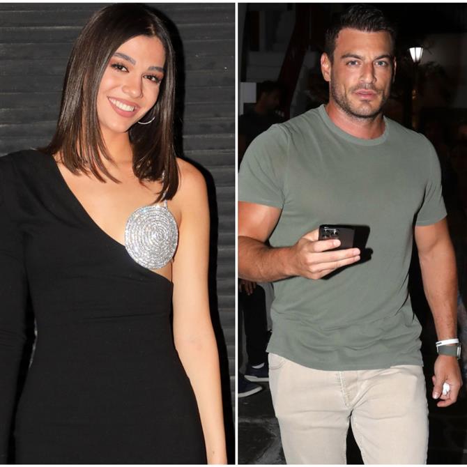 Μελίνα Νικολαΐδη & Δημήτρης Φιντιρίκος: Έξοδος σε Halloween party για το ζευγάρι