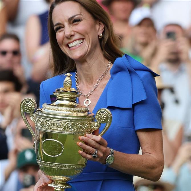 Κέιτ Μίντλετον: Η νέα εμφάνιση στο Wimbledon με Ουίλιαμ, Σάρλοτ & Τζορτζ -  Έλειπε ο μικρός Λούις